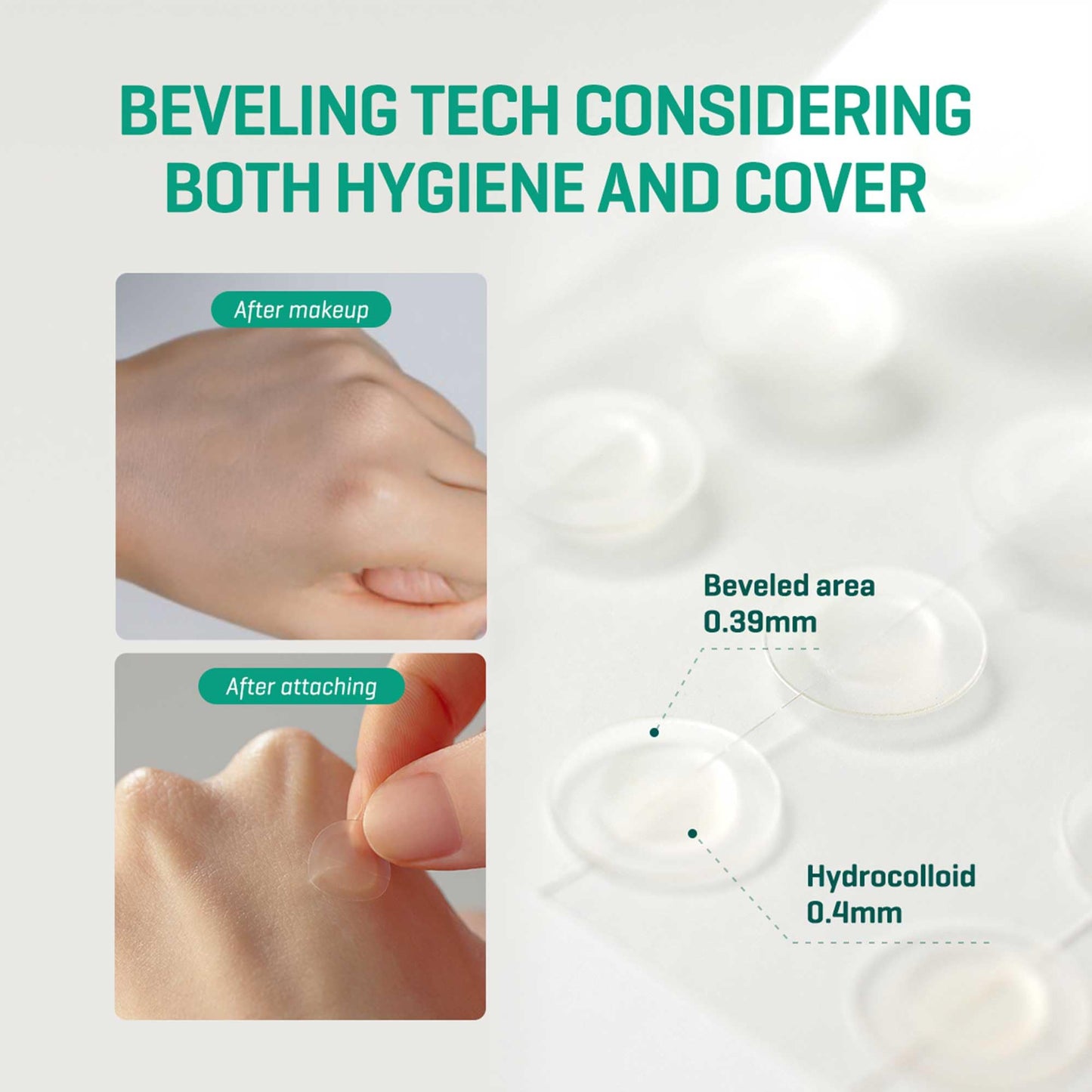 SOME BY MI 30 Days Miracle Clear Spot Patch - Pack of 5, 90 Counts, 2 Size(10mm 45Counts, 12mm 45Counts) - Invisible Hydrocolloid Skin Trouble and Pimple Patch with No Irritation - Korean Skin Care