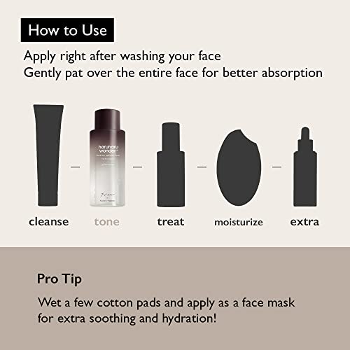 Haruharu Wonder Black Rice Hyaluronic Toner (Fragrance Free)