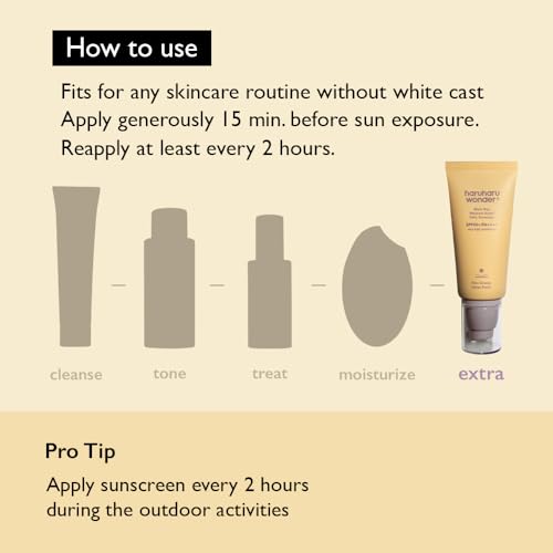 Haruharu Wonder Black Rice Moisture Airyfit Daily Sunscreen 1.69fl.oz - Velvet Finish